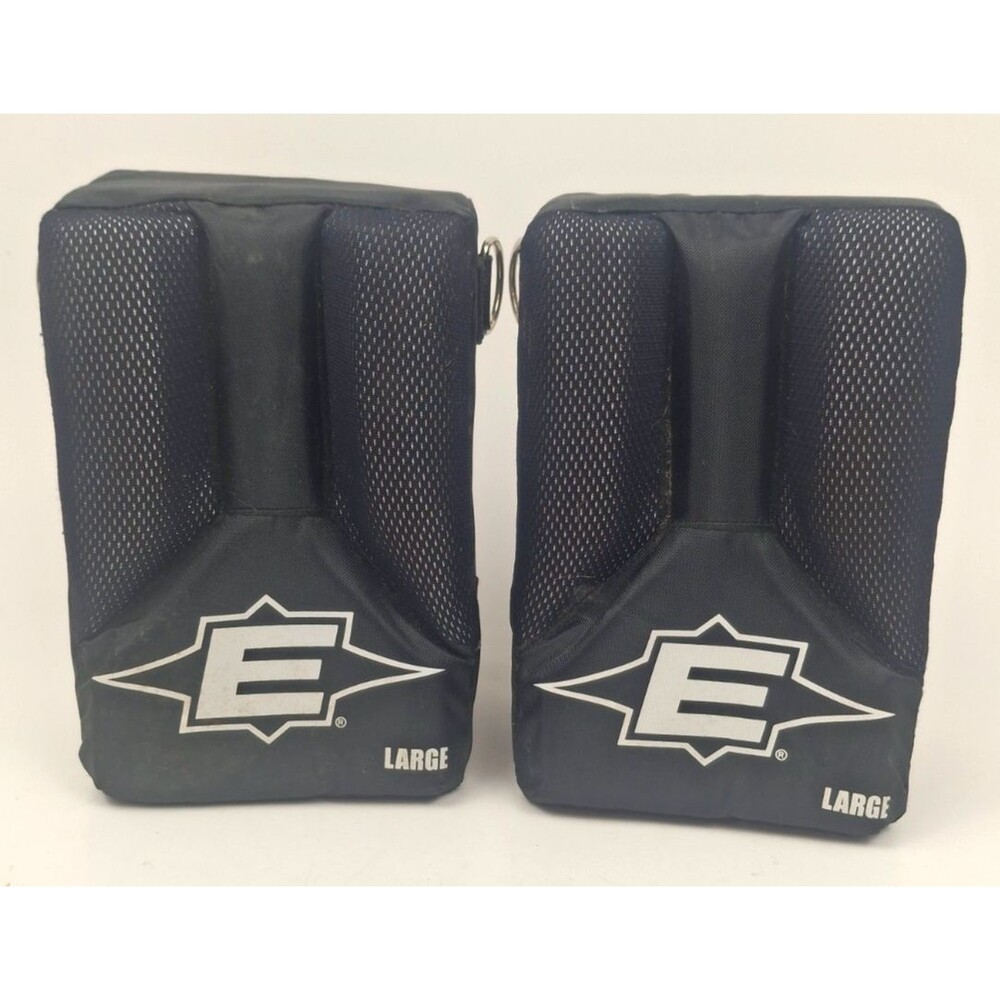 Easton Knee Saver II Baseball Catcher Knee Pads Size Large Black